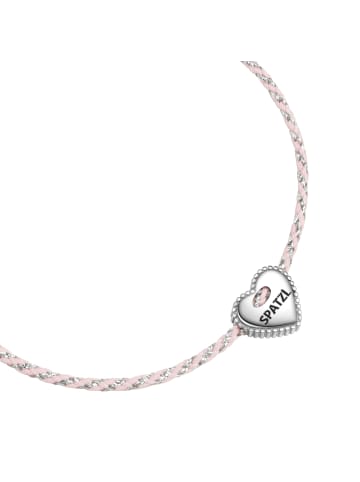 Glanzstücke München Armband Herz "SPATZL" aus Sterling Silber in silber