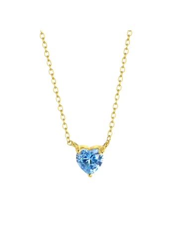 Lucardi 925 Silber Halsketten "Monat März"