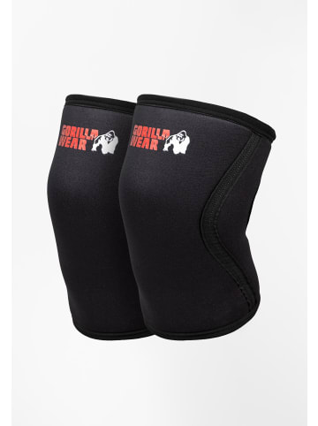 Gorilla Wear 7mm Knie Ärmel - schwarz