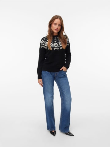Vero Moda Strickpullover in Black