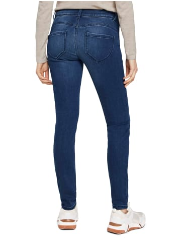 Tom Tailor Skinny Jeans Mid Waist Stretch ALEXA in Dunkelblau