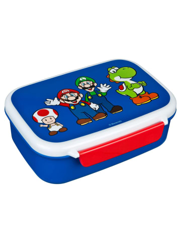 Super Mario Super Mario Set – Lunchpaket und Wasserflasche 500ml für Kinder in Blau