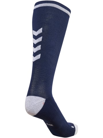 Hummel Hummel High Indoor Socken Elite Multisport Erwachsene Schnelltrocknend in NAVY/WHITE