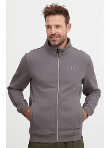 FQ1924 Sweatjacke FQAnton 21900477-ME  Klassische Sweatjacke mit Eingrifftaschen in Grau