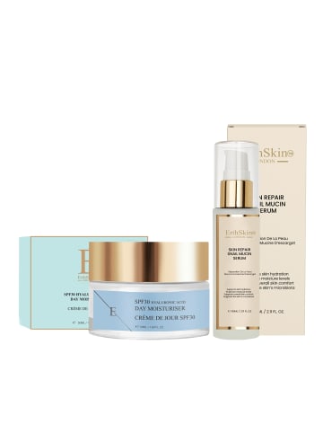 ErthSkin Schneckenschleim Serum & Hyaluron-Tagescreme LSF 30 Set