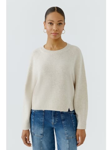Oui Pullover in light beige mel