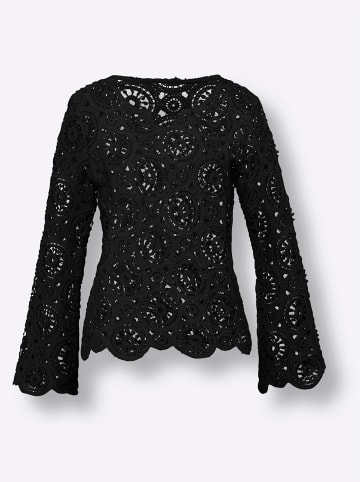 Heine Langarmshirt in schwarz
