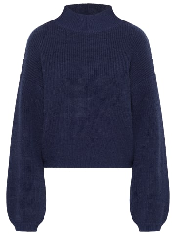 RISA Strick Pullover in navy