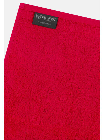 Ross 4 X Handtuch im Set Premium in Granat