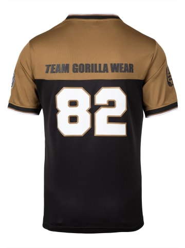 Gorilla Wear Trenton Football Trikot - Schwarz/Gold