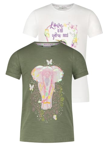 Salt and Pepper  T-Shirt Set 2-teileig Bird Elefant in multi 2