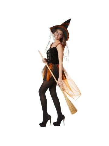 tectake Ärmelloses Kurzkleid mit schmalen Trägern, schwarz