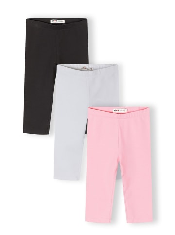 Minoti 3-er Pack Leggings 30LEGGING102 in pink