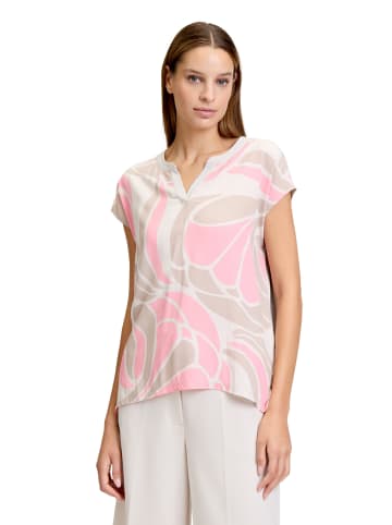 Betty Barclay Casual-Shirt mit Ringel in Nature/Rosé