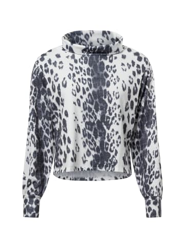 monari Sweatshirt in anthrazit weiß - 0001