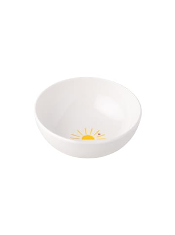 Villeroy & Boch Müslischale Hello Sunshine With Love in Weiß-Gelb ø 16,9 cm in weiß-gelb