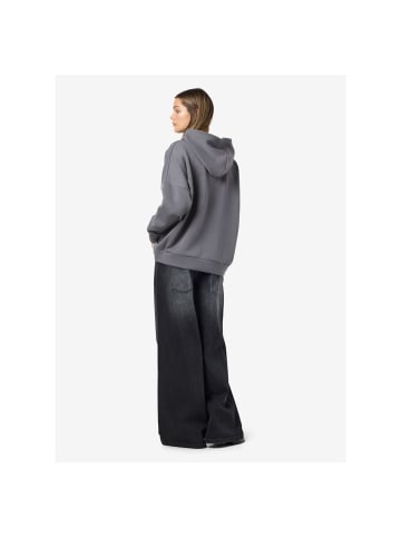 Noisy may Sweatshirt in Charcoal Gray