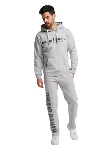 Bruno Banani Hoodie ohne Reißverschluss ALLISON in Hellgrau / Melange