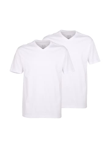 CECEBA T-Shirt 2Er Pack Maverick in weiss