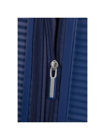 American Tourister Soundbox - 4-Rollen-Trolley 67 cm erw. in midnight navy