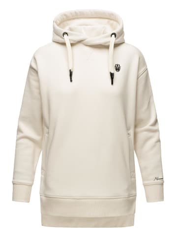 Navahoo Kapuzensweatshirt Silberengelchen in Offwhite