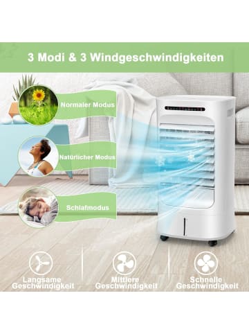 COSTWAY 4in1 Mobile Klimaanlage 66W in Weiß