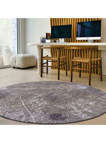 Louis de Poortere Teppich Space Trip in Grau