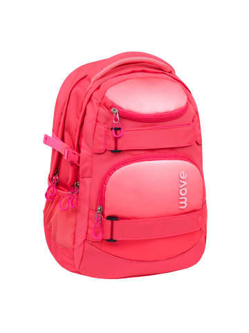 Wave Rucksack Infinity Ombre Coral Paradise in Rosa – (H) 43 x (L) 31 x (T) 22 cm