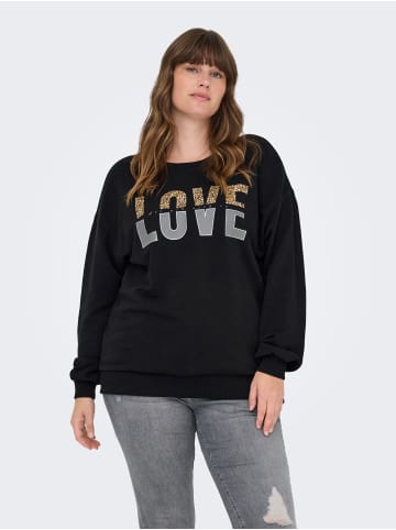 ONLY Carmakoma Sweatshirt in Black