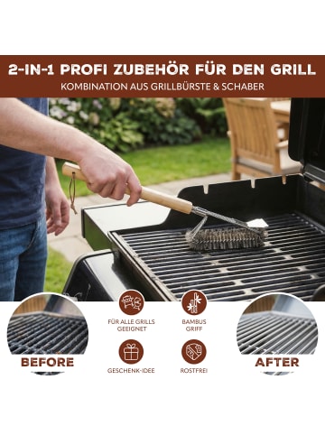 eluno Grillbürste ca. 7 x 40 cm (B/H)