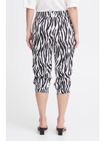 b. young Capri BYFALAKKA Regular fit in Black Animal Mix