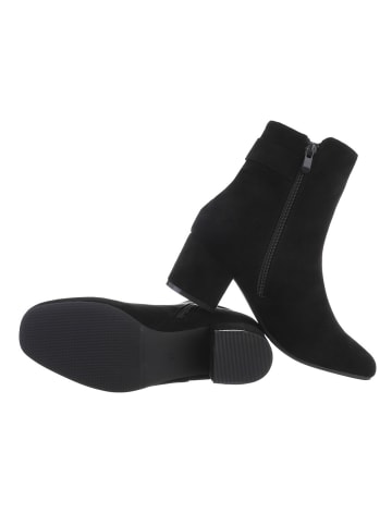 Ital-Design Stiefelette in Schwarz