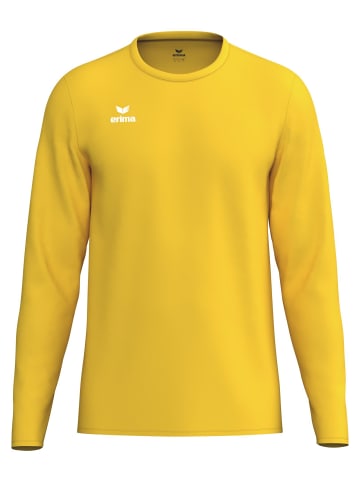 erima Unisex Erwachsene, Erwachsene Longsleeve function in gelb