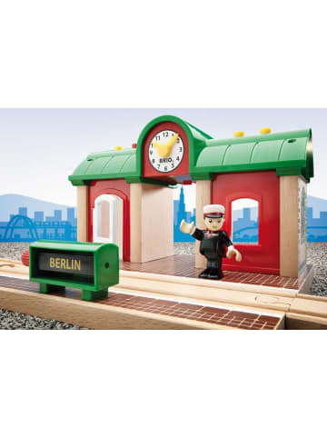 Brio Aktionsspiel BRIO World - Sprechender Bahnhof Ab 3 Jahre in bunt