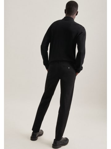 Seidensticker Chino Regular in Schwarz