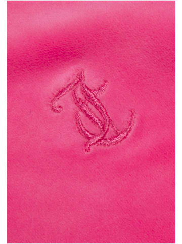 Juicy Couture Juicy Couture Zip-Kapuzenpullover in fluro pink
