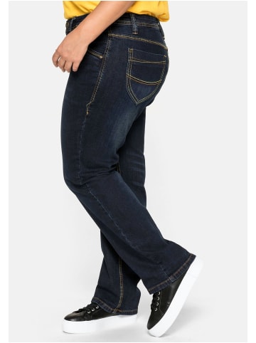 sheego Jeans in dark blue Denim