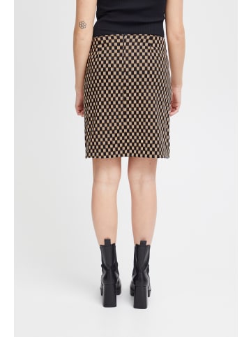 ICHI IHKate regular fit in Doeskin Checks Aop