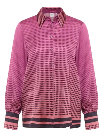 Eterna Bluse LOOSE FIT in fuchsia
