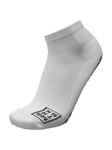 Mastersox Socken Gripsock Short in weiß