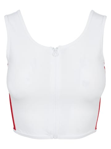 Urban Classics Tank-Tops in white/firered/navy