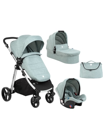 Kikkaboo Kinderwagen 3 in 1 Ugo in grün