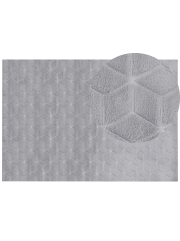 Beliani Shaggy THATTA in Grau - (W) 160 x (L) 230 cm