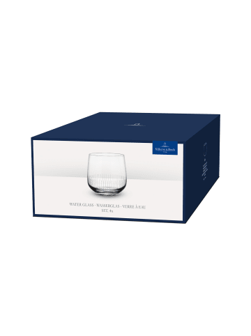 Villeroy & Boch 4er Set Wassergläser Afina 200 ml transparent in transparent