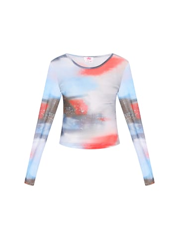 myMo Women Blouse in red multicolor