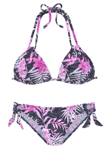 Buffalo Triangel-Bikini in marine-pink