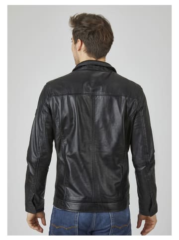 Bugatti Lederjacke BUAURELIO in Schwarz