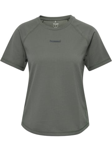 Hummel T-Shirt Hmlmomentum Multisport Damen in CASTOR GRAY