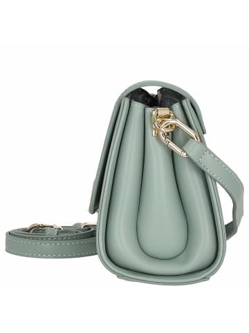 Seidenfelt Ellanda - Umhängetasche 20 cm (black/gold) in soft blue