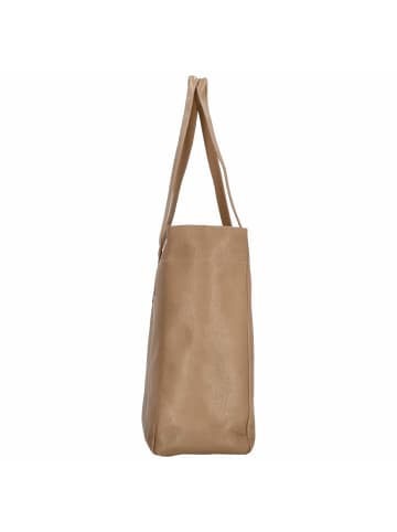 Bugatti Elsa - Shopper Leder 42 cm (black) in sand